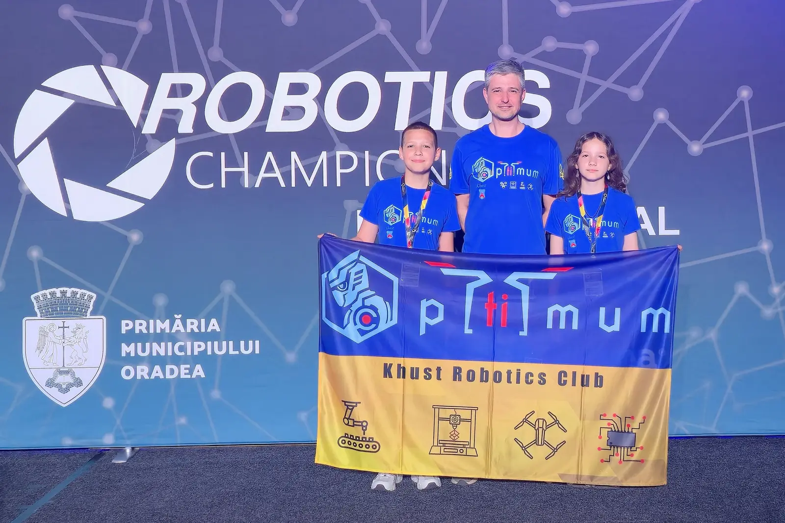 Команда Optimum на Robotics Championship International в Ораді